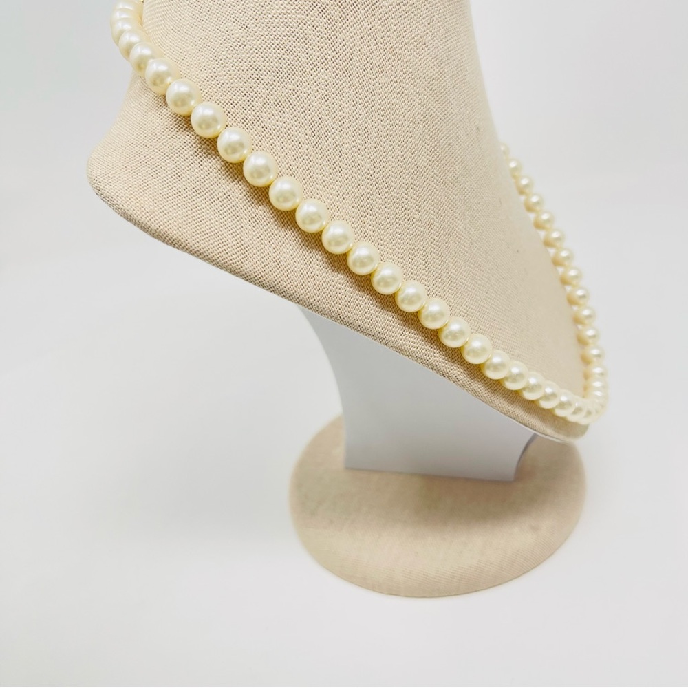 Vintage Sarah Coventry Faux Pearl Necklace | Classic‎ Single Strand - Picture 5 of 8
